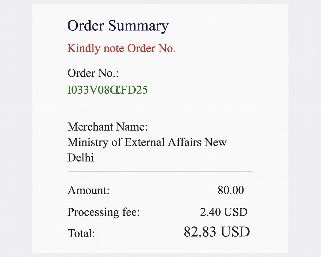 Базовый визовый сбор всегда в USD с комиссией 